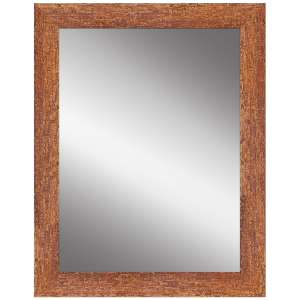 Mende Frames Wandspiegel H610 Braun 40 x 50 cm aus Holz Made in Germany