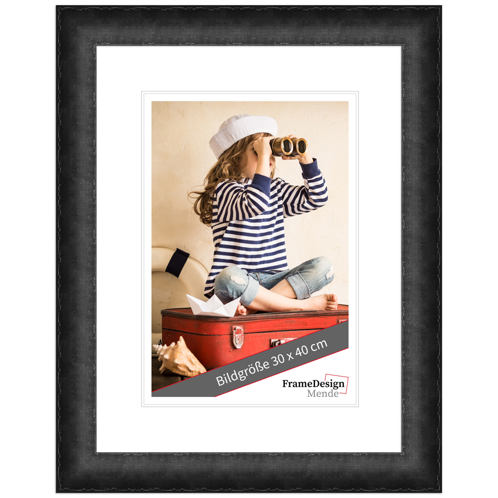 Cadre photo H620 Noir 30 x 60 cm