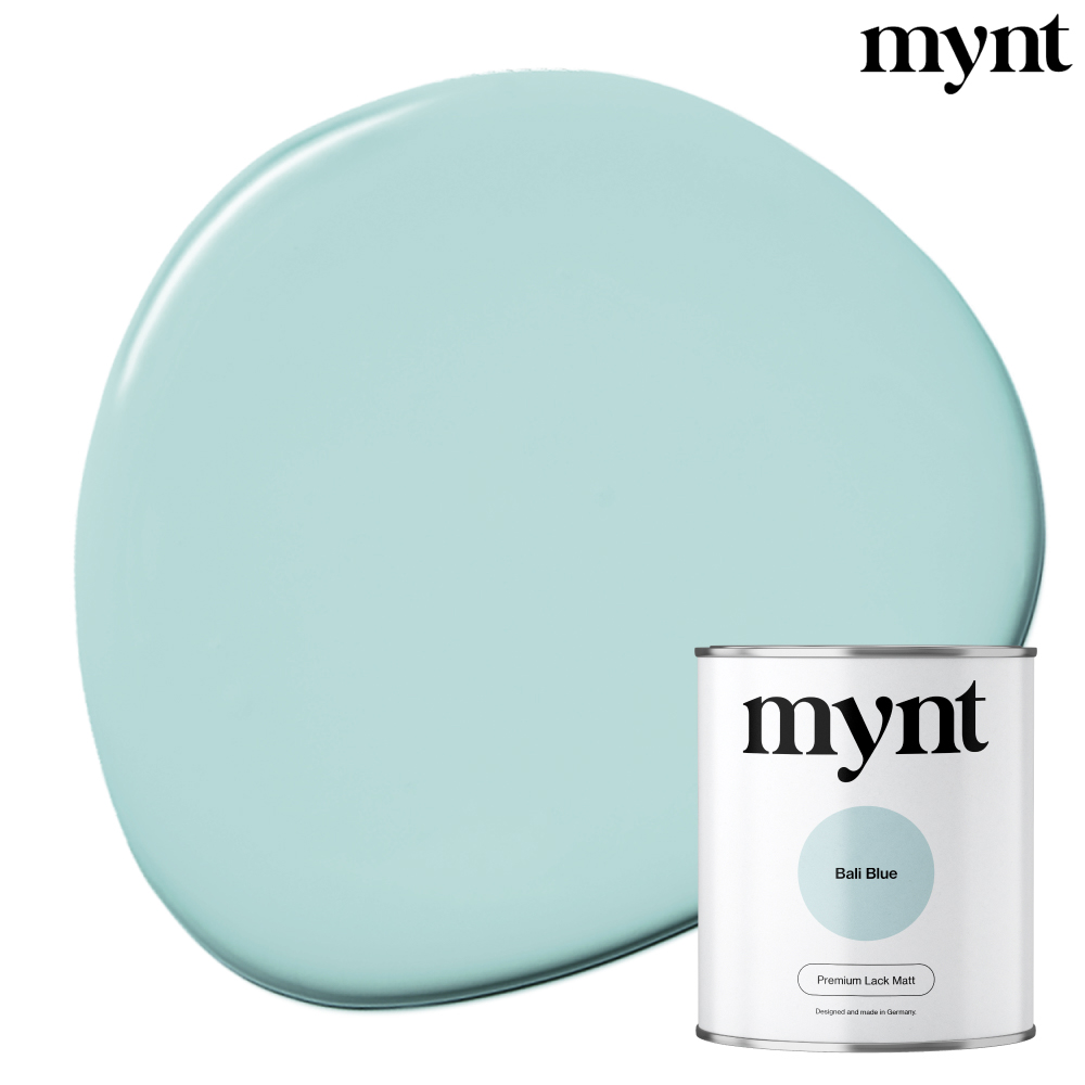 Bali Blue, ökologischer Lack - 0,75 Liter