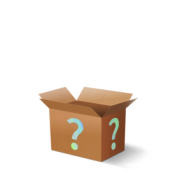 GIF - Mystery Box - Bilderrahmen Schwarz zufällige schwarze Bilderrahmen aus Mystery Box