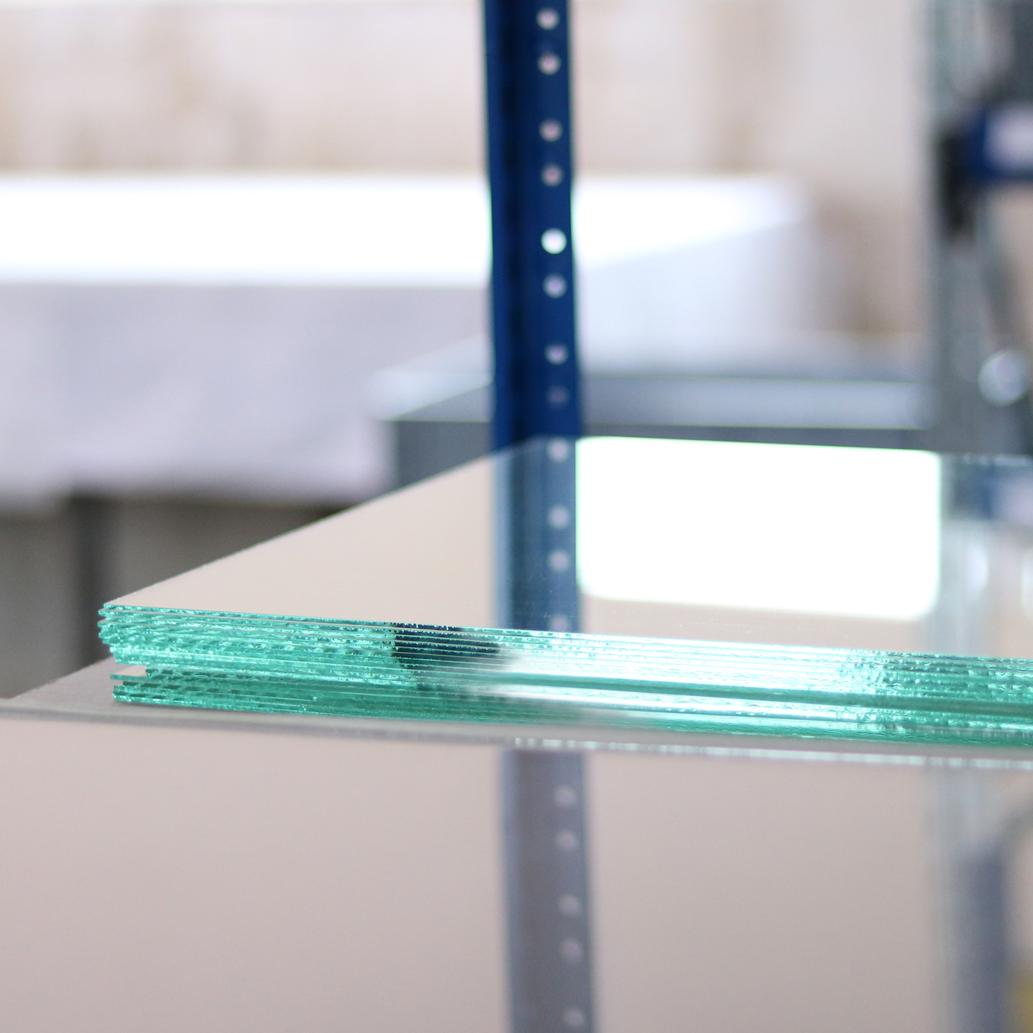 Glas zur Fertigung von Bilderrahmen Stapel hochwertiger Normalglasscheiben