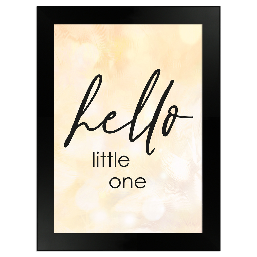 gerahmtes Poster | Hello little one