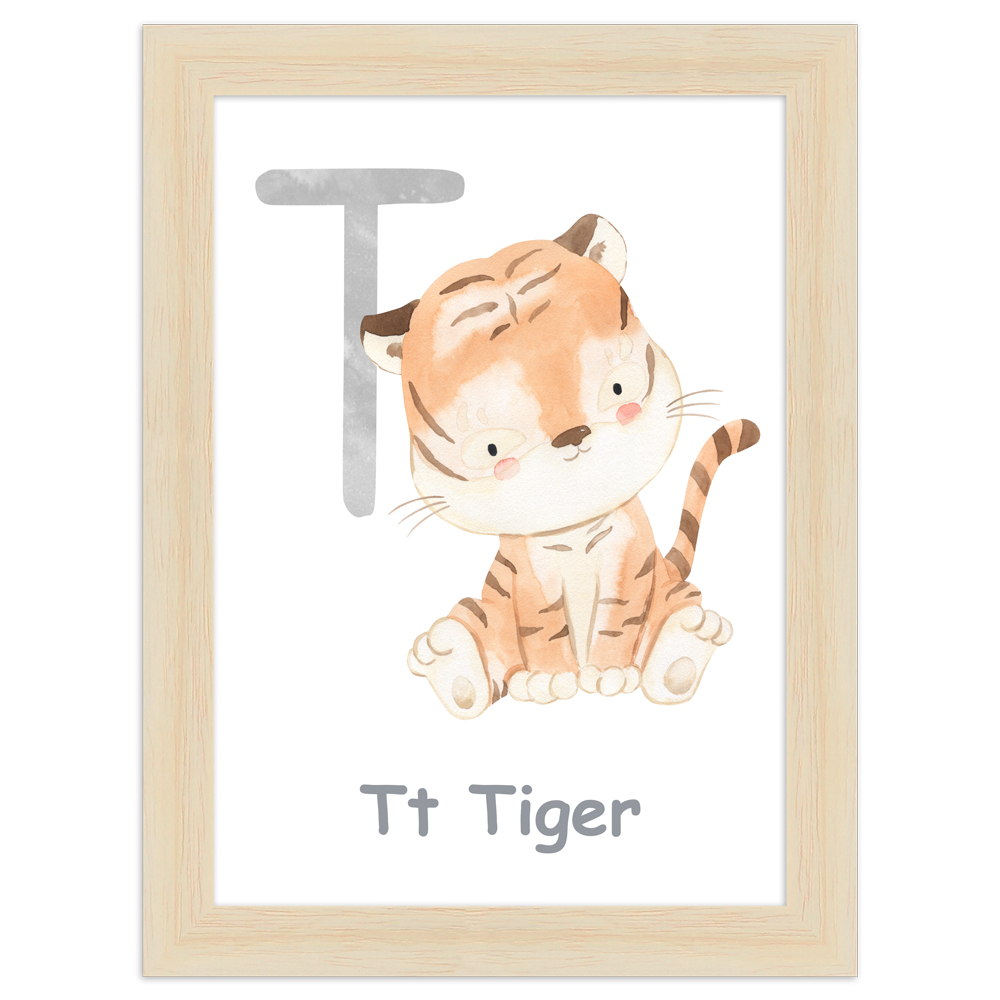 gerahmtes Poster | T - Tiger