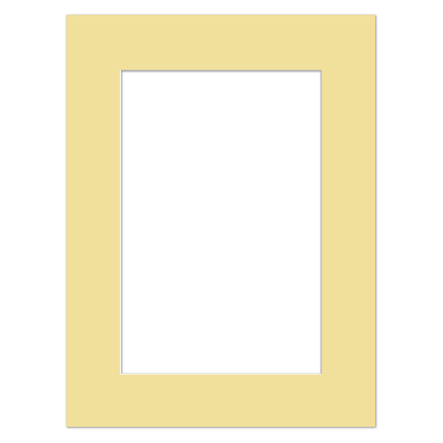 Passe-partout Paglierino 25 x 38 cm sur mesure en plusieurs couleurs