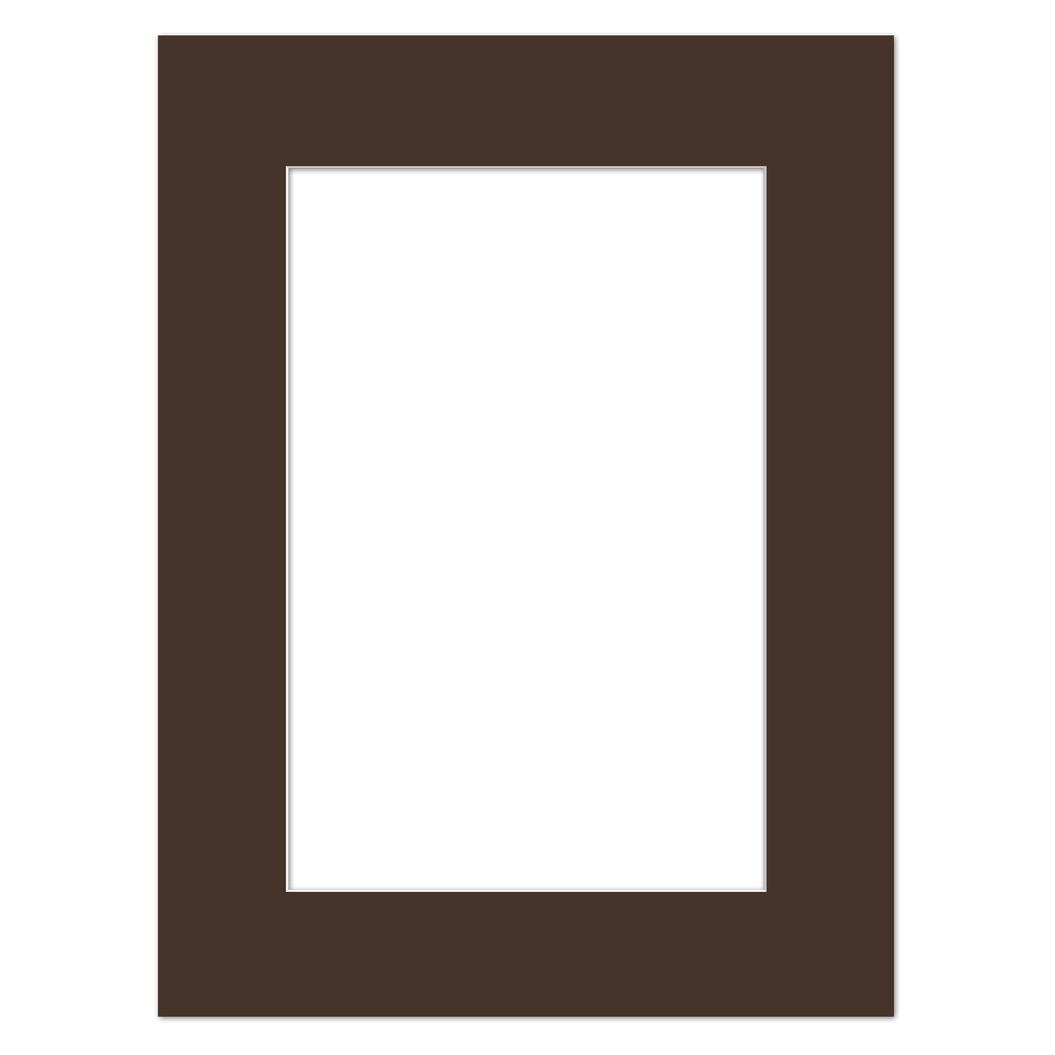 Passe-partout Caffé 24 x 30 cm sur mesure en plusieurs couleurs