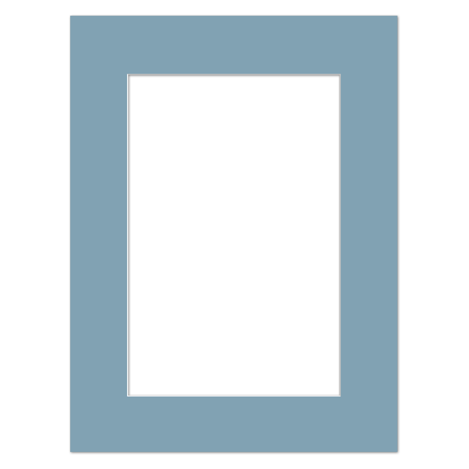 Passe-partout turquoise 70 x 100 cm sur mesure en plusieurs couleurs