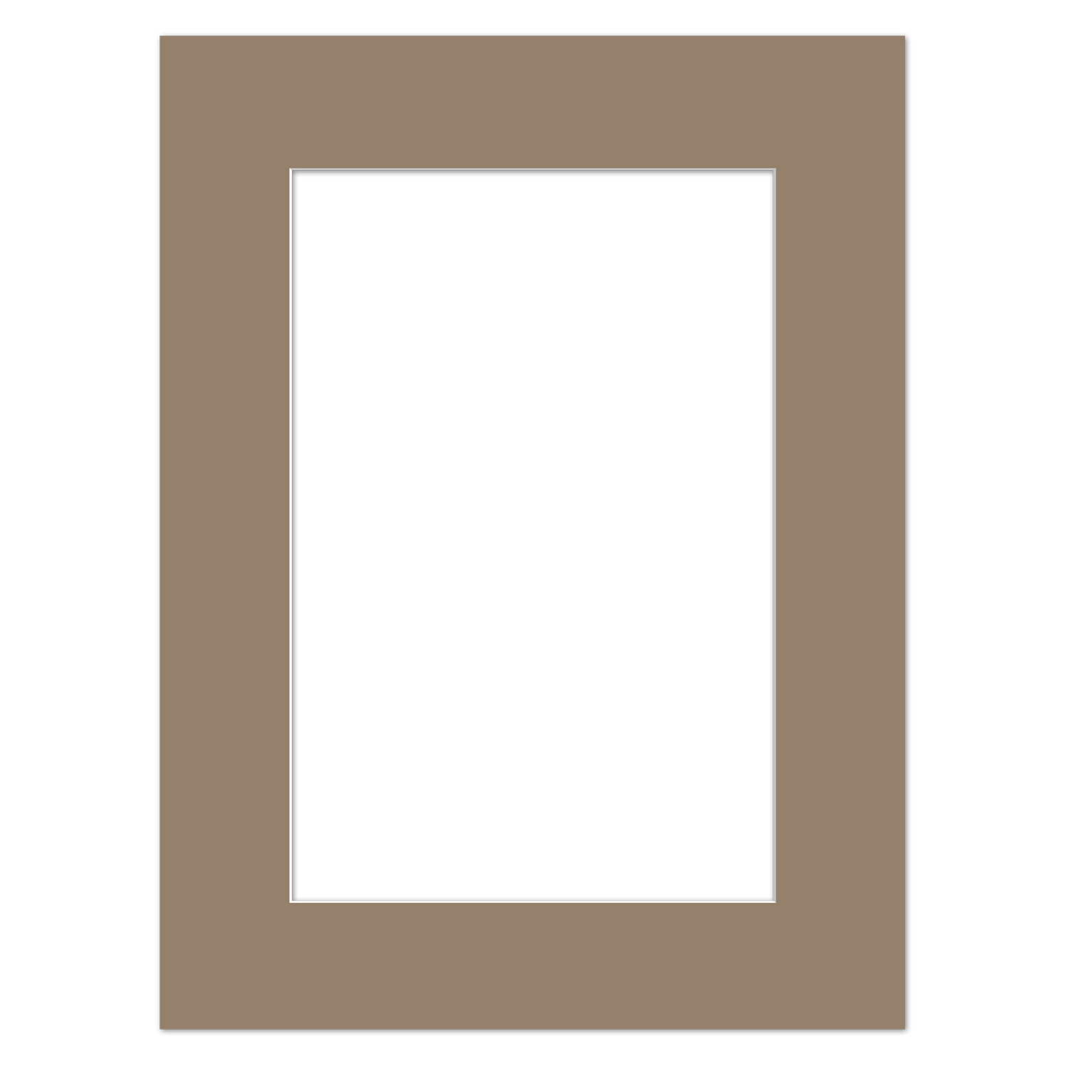 Passe-partout Malto 30 x 45 cm sur mesure en plusieurs couleurs