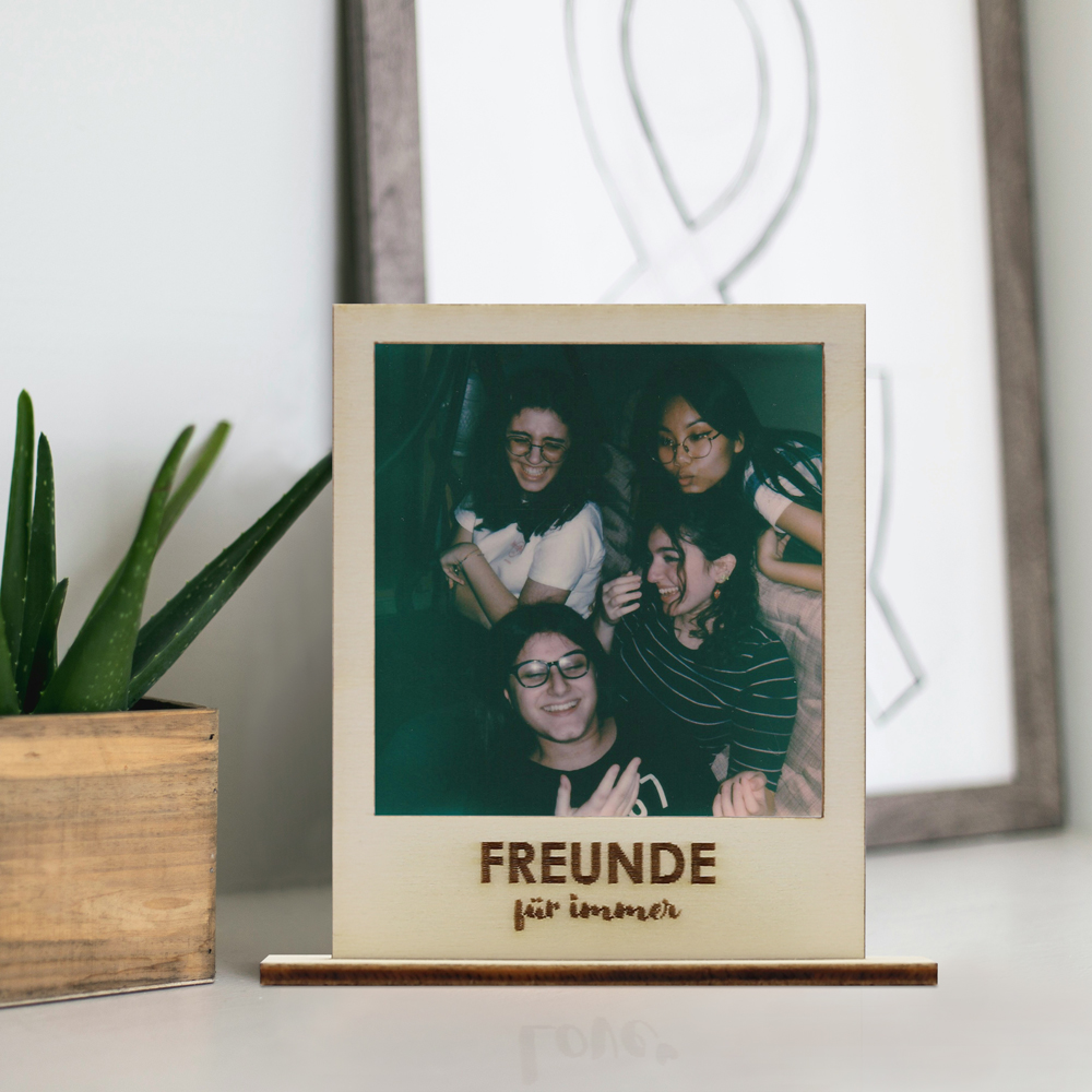Rahmen für Polaroid Motiv "Freunde für immer"
