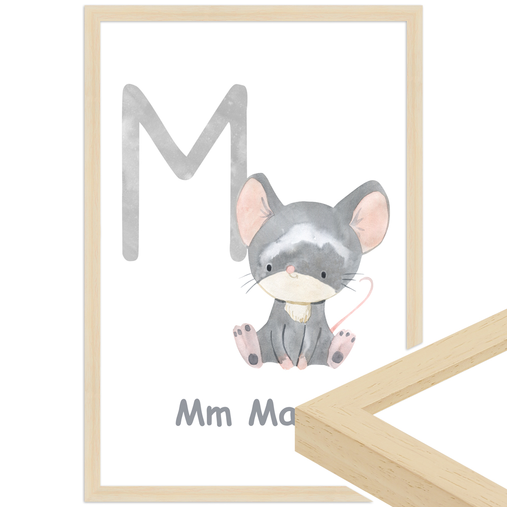 gerahmtes Poster | M - Maus gerahmtes Poster | M - Maus