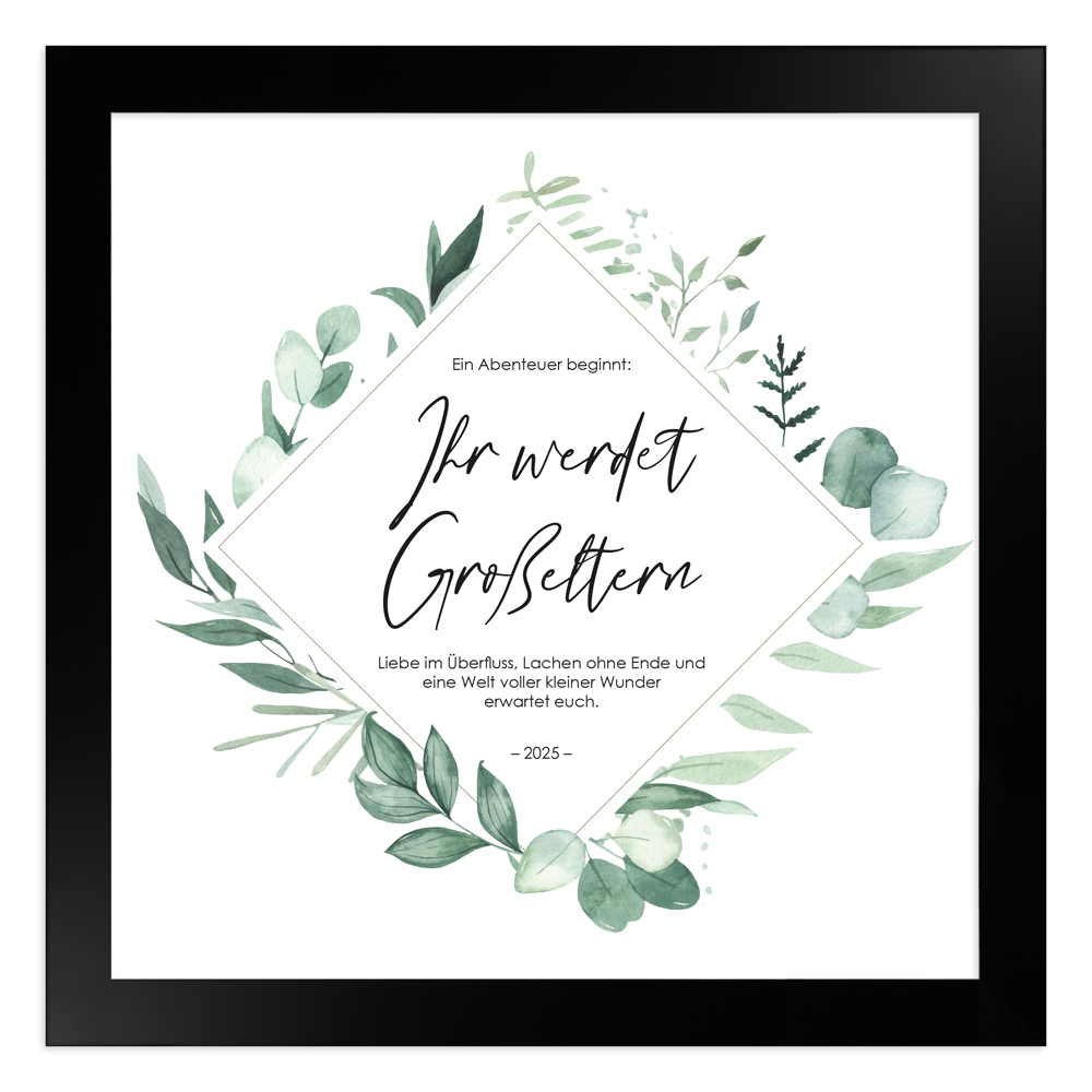 gerahmtes Poster | Ein Abenteuer beginnt