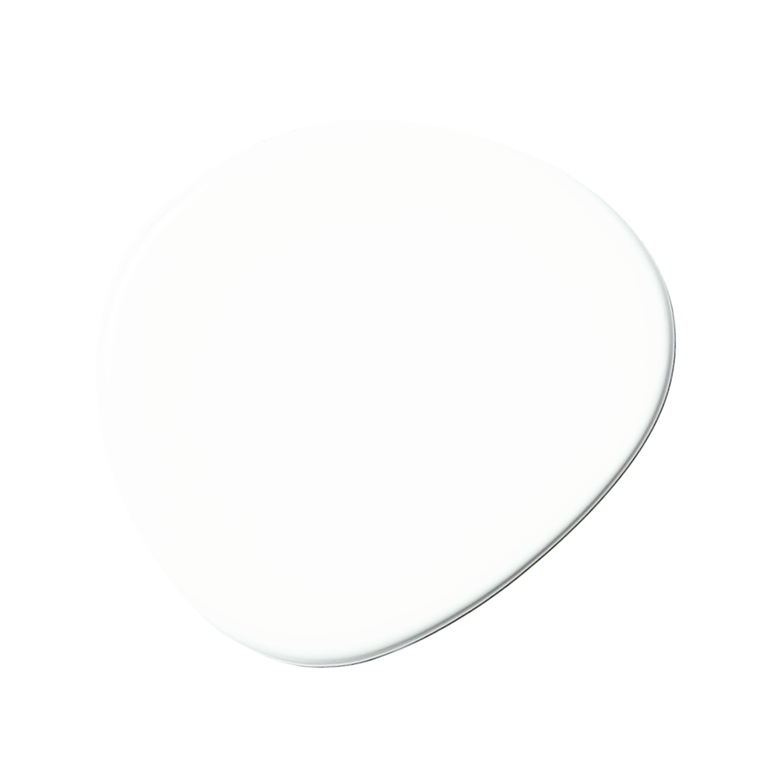 Farbtropfen - Pure White Farbklecks der Farbe Pure White