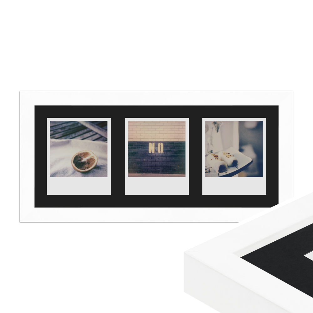 Hauptbild für 3 Polaroids, Bilderrahmen H960 Weiß