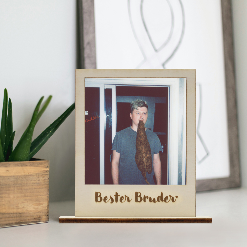 Rahmen für Polaroid Motiv "Bester Bruder"