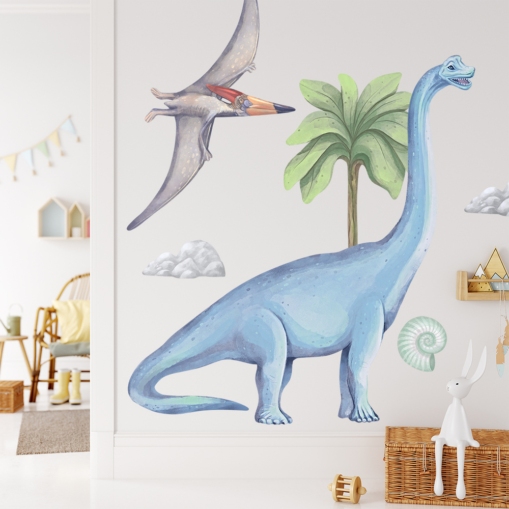 Dinosaurier II Wandaufkleber Dinosaurier II Wandtattoo an Kinderzimmerwand