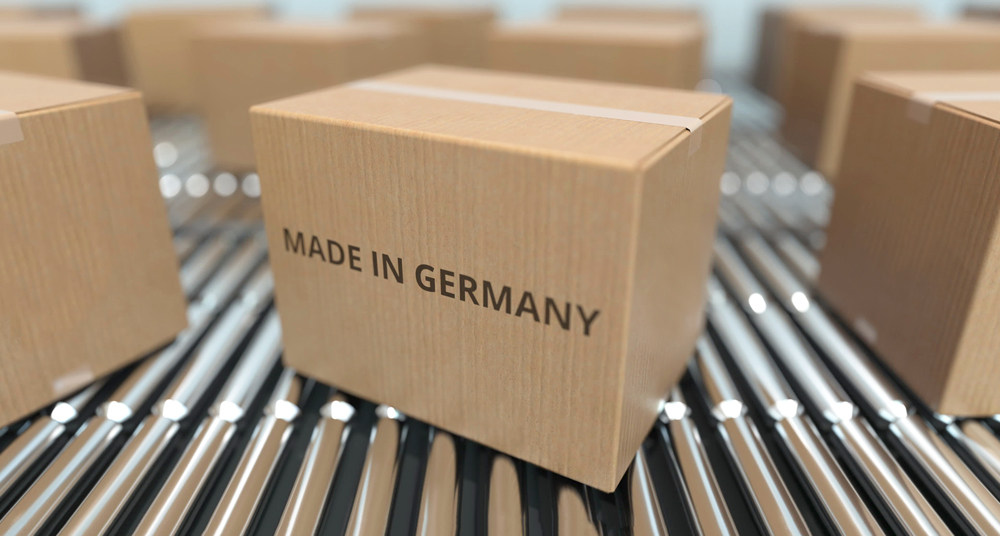 Bilderrahmen Verpackung - Made in Germany Lieferung von Bilderrahmen in einem Paket