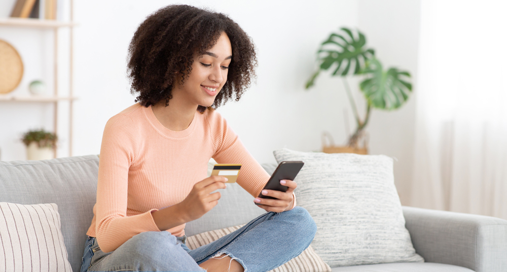 Onlinebestellung per Smartphone