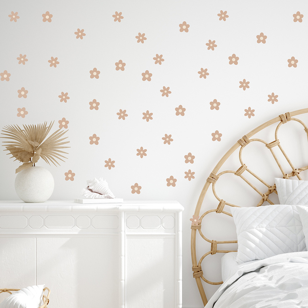 Gänseblümchen III Wandtattoo an Kinderzimmerwand