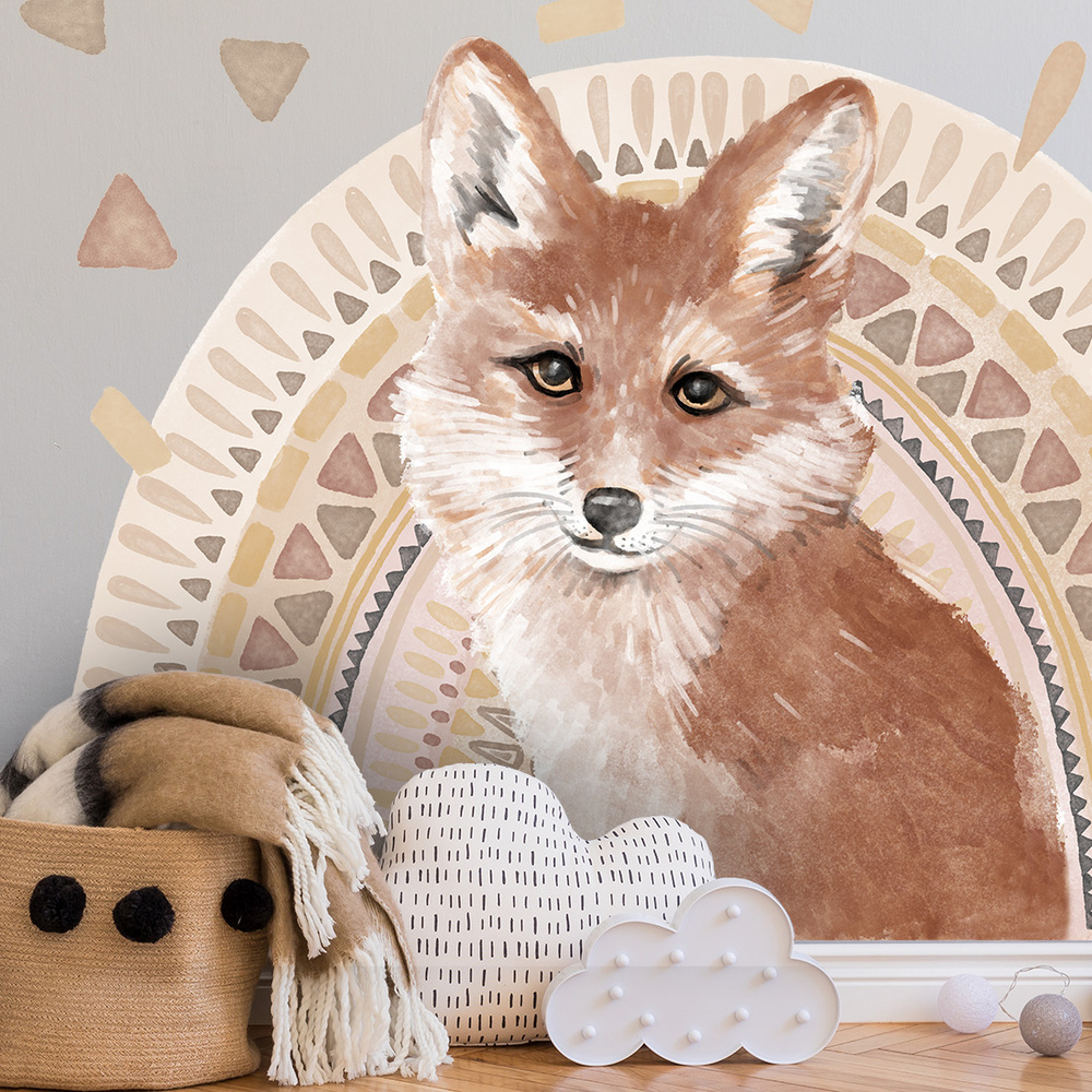 Wandaufkleber Motiv Fuchs 