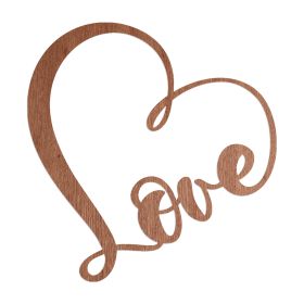 Décoration murale en bois | Amour