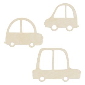 Décoration murale en bois | Autos 3 pièces