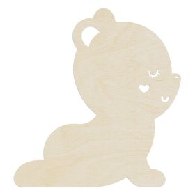 Décoration murale en bois | Ours