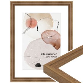 Rahmen H410 Eiche 7 x 10 Normalglas 