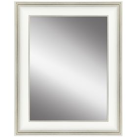 Rahmen H235 Weiß 20 x 20 Spiegel