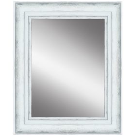 Rahmen H240 Weiß 30 x 30 Spiegel