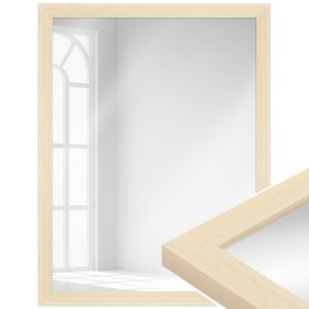 Rahmen H430 Natur 10 x 10 Spiegel 