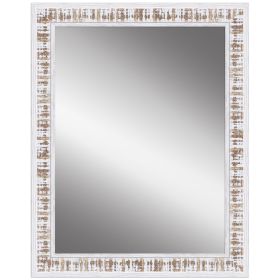 Rahmen H630 Nussbaum 20 x 20 Spiegel